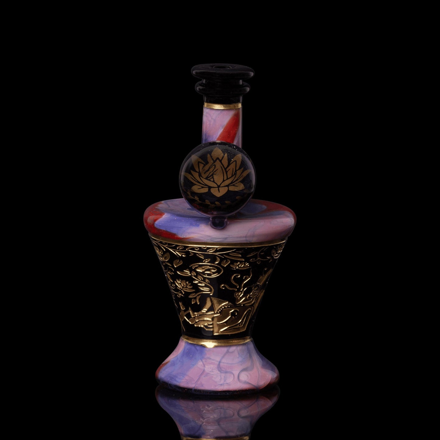 sophisticated design of the Collab When Gods Rest Rig by Green T Glass x Scomo Moanet (Scribble Season 2022)