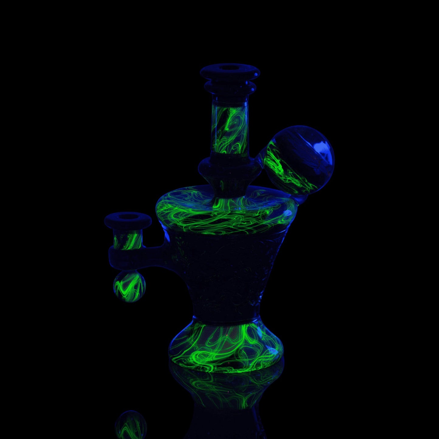 sophisticated design of the Collab When Gods Rest Rig by Green T Glass x Scomo Moanet (Scribble Season 2022)