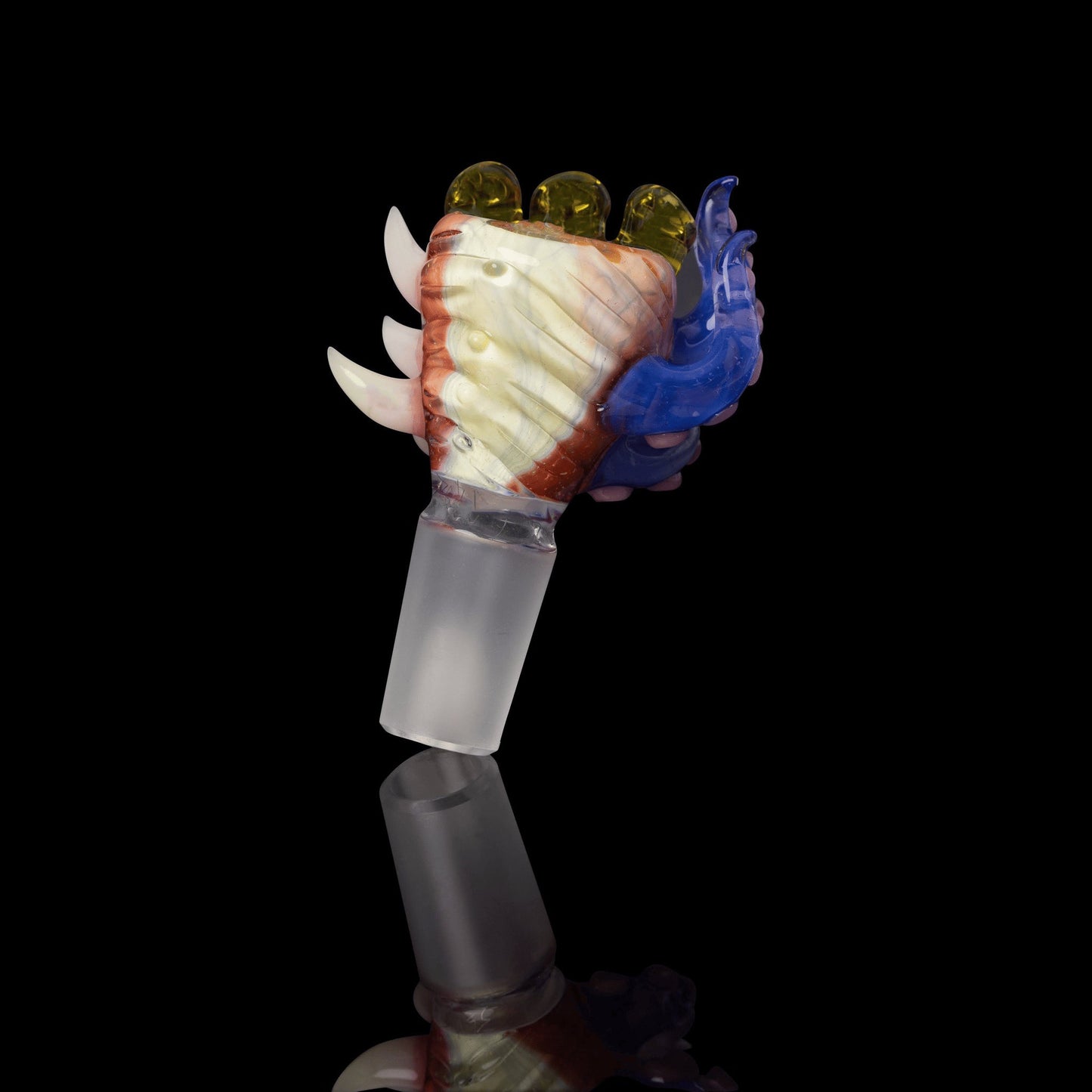luxurious art piece - Collab Slide D by Salt Glass x Scomo Moanet (Scribble Season 2022) (SOLD)