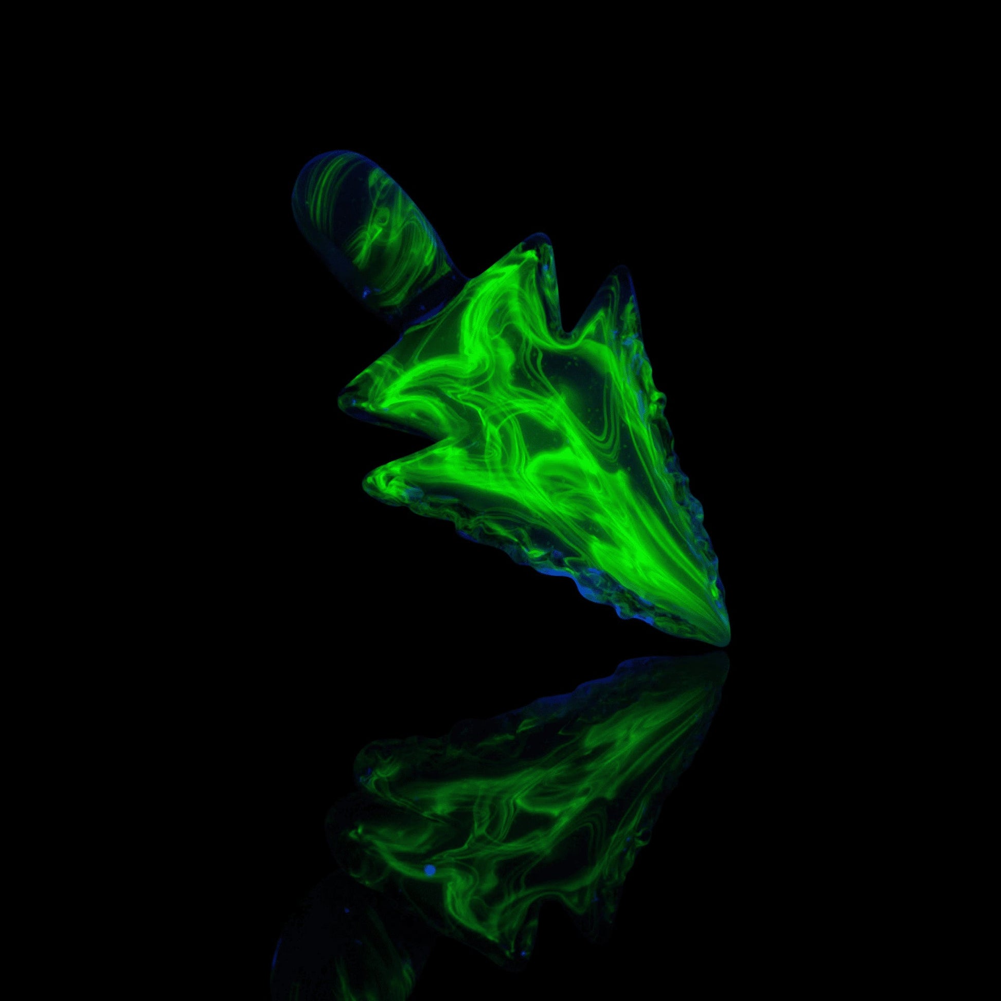 luxurious glass pendant - Collab Arrowhead Pendant (D) by Elks That Run x Scomo Moanet (Scribble Season 2022)