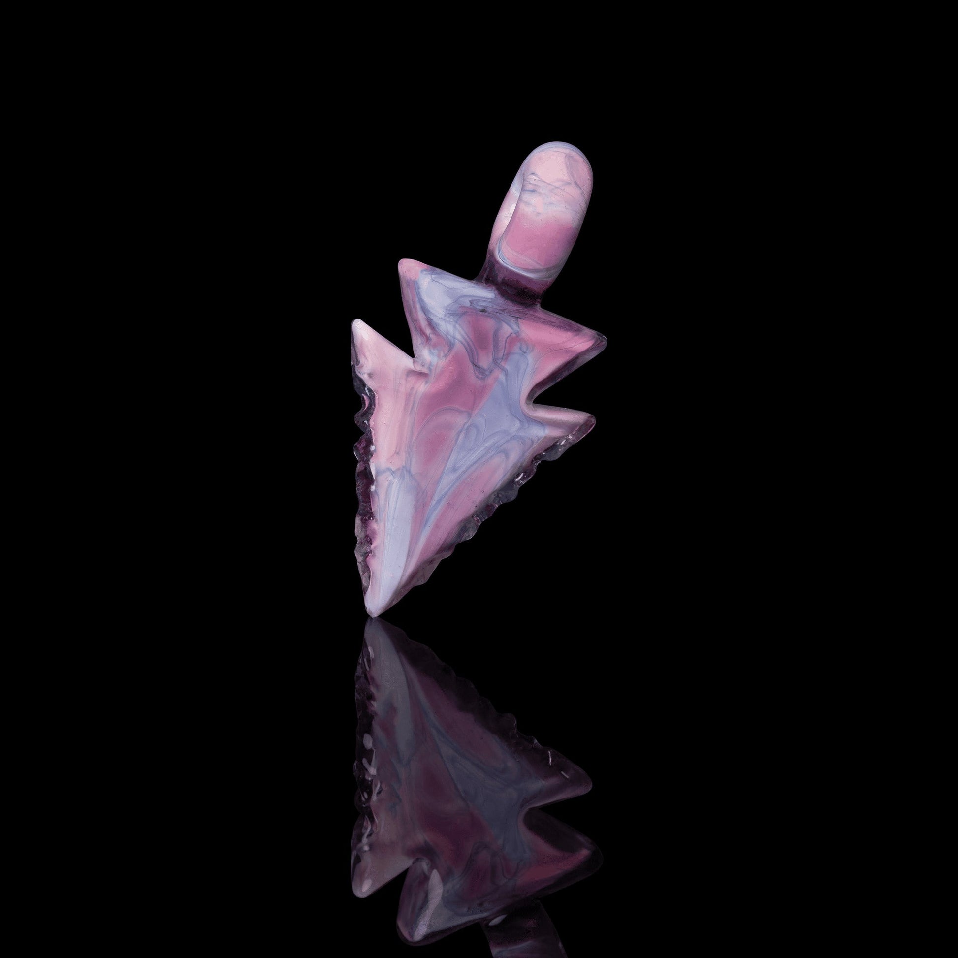 exquisite glass pendant - Collab Arrowhead Pendant (E) by Elks That Run x Scomo Moanet (Scribble Season 2022)