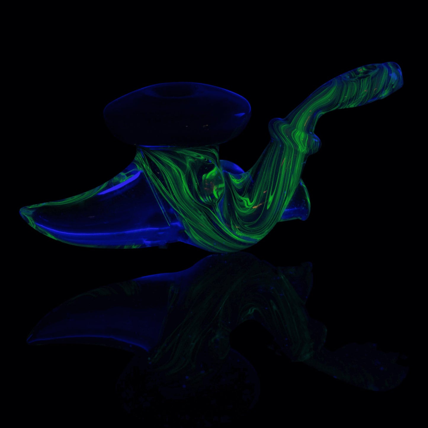 hand-blown glass pendant - Collab Sherlock pendant by JMass x Scomo Moanet (Scribble Season 2022)