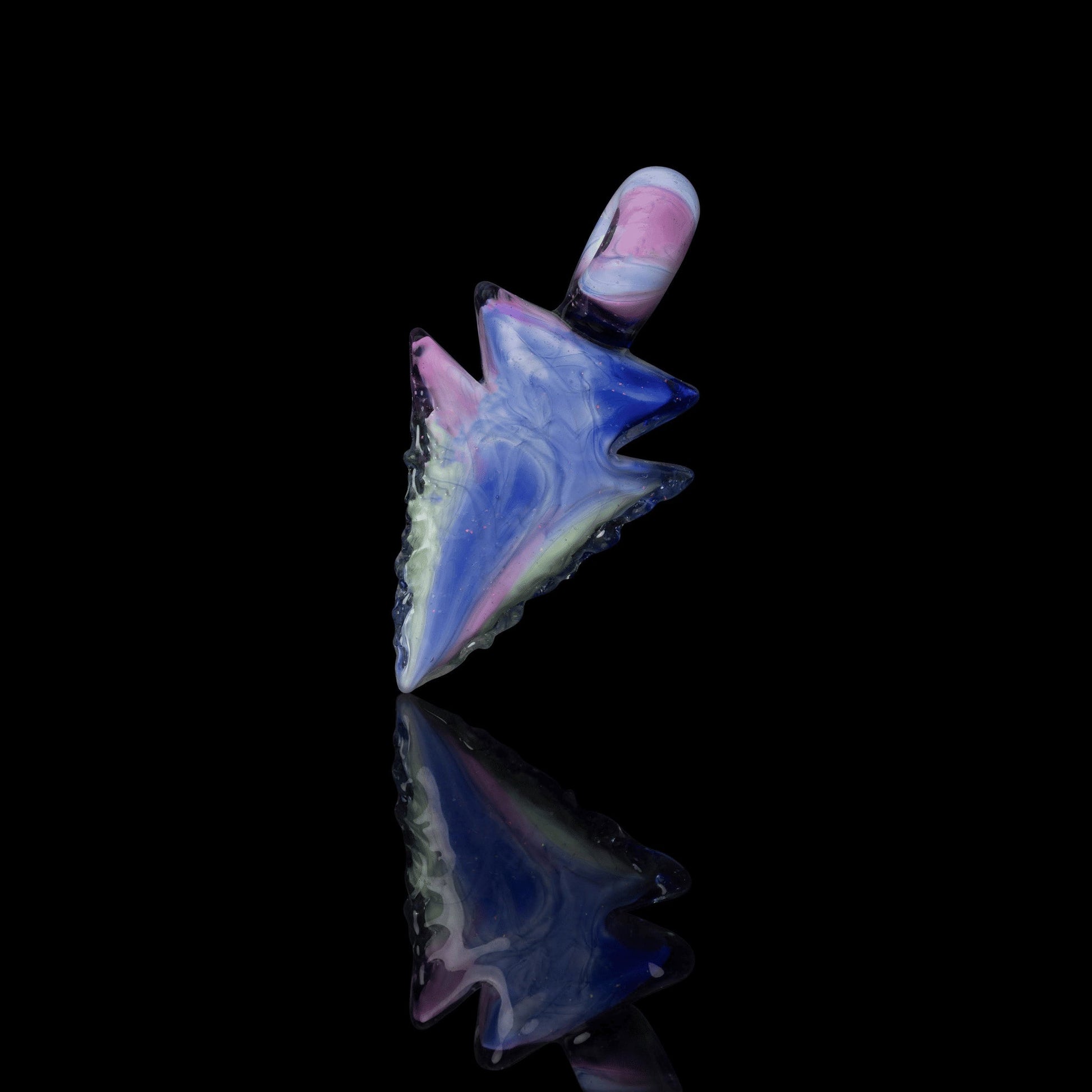 luxurious glass pendant - Collab Arrowhead Pendant (D) by Elks That Run x Scomo Moanet (Scribble Season 2022)