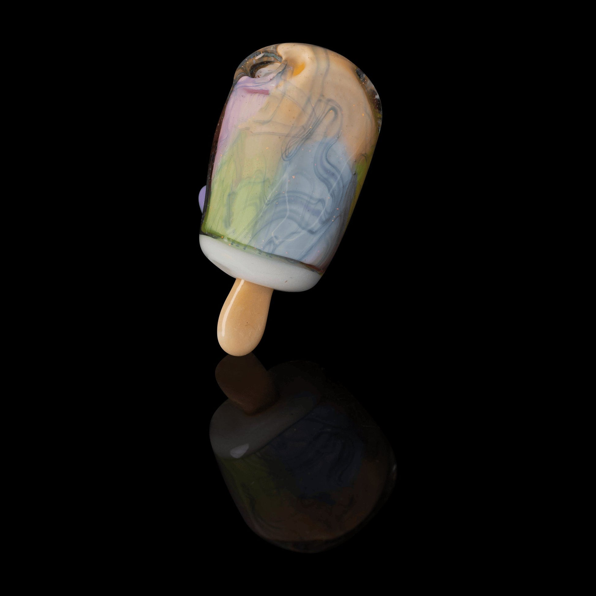 innovative glass pendant - Collab Scribbly Popsicle Pendant (A) by Sakibomb Hackysacky x Scomo Moanet (Scribble Season 2022)
