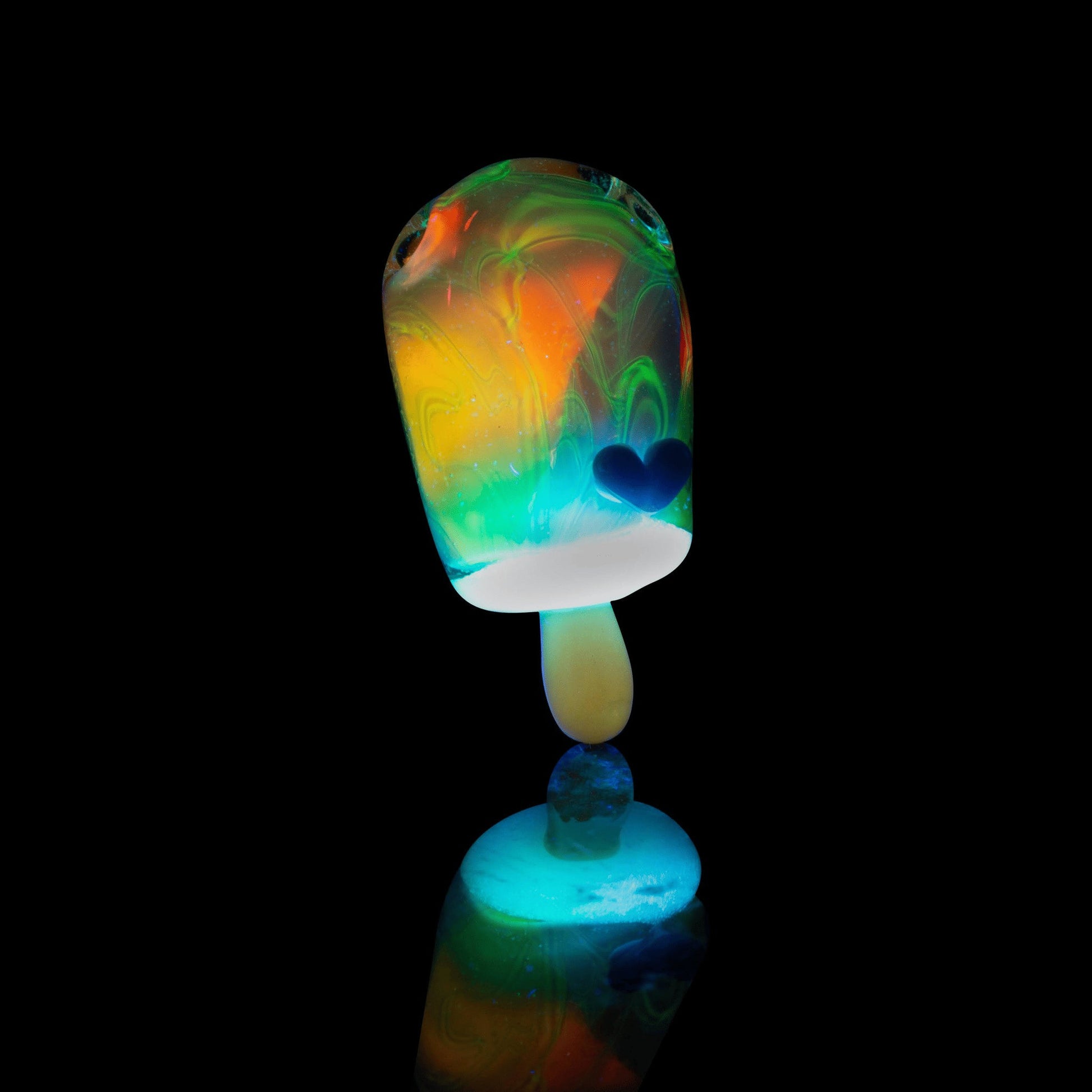 innovative glass pendant - Collab Scribbly Popsicle Pendant (A) by Sakibomb Hackysacky x Scomo Moanet (Scribble Season 2022)