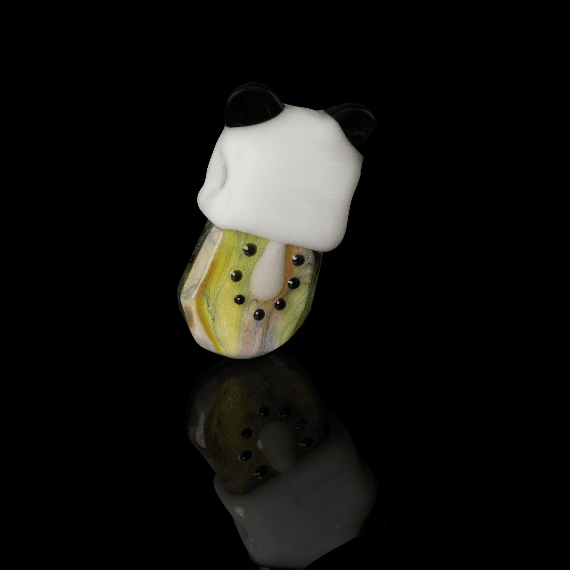exquisite glass pendant - Collab Panda Kiwi Pendant by Sakibomb Hackysacky x Scomo Moanet (Scribble Season 2022)