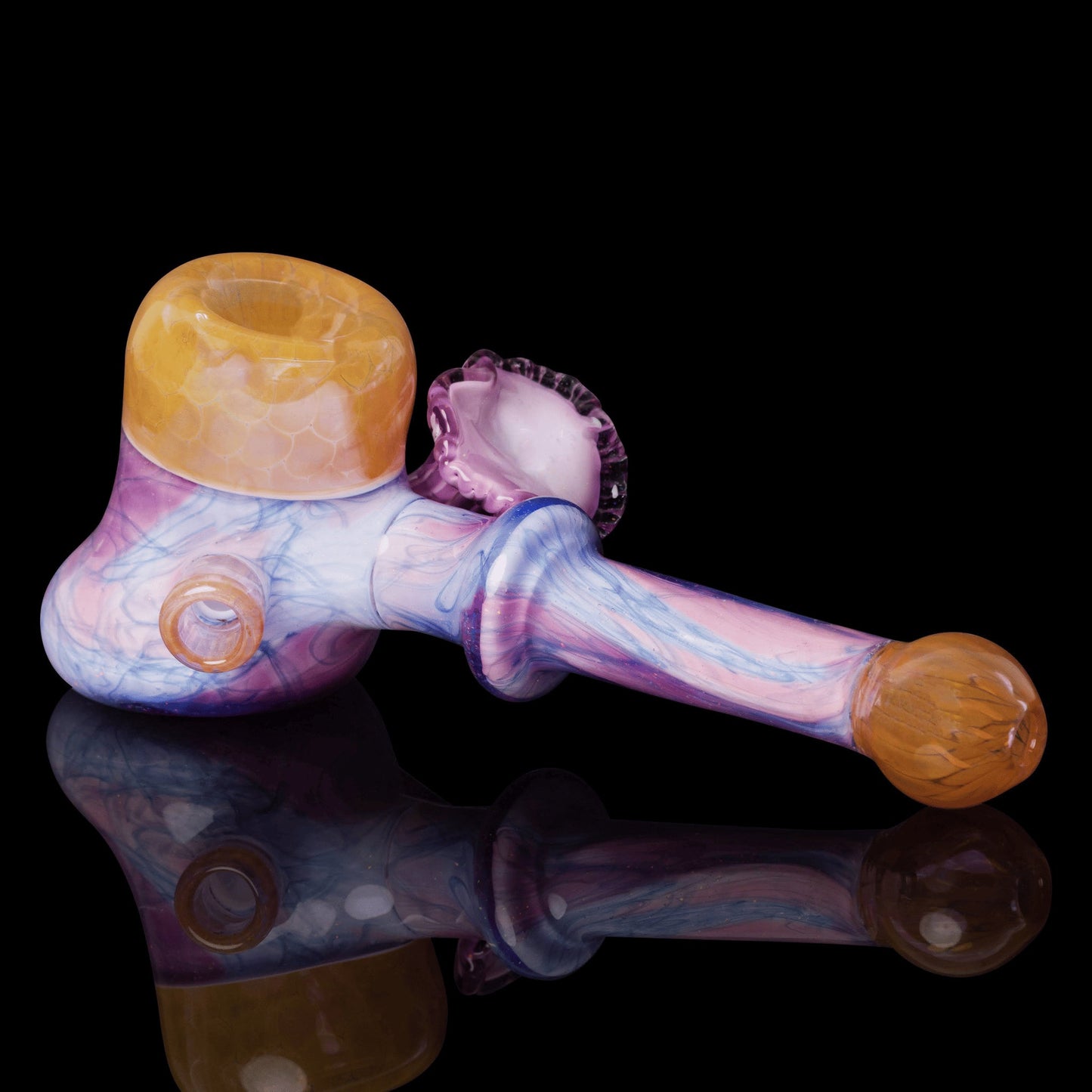 hand-blown design of the Collab Pipe by Ryce Made This x Scomo Moanet (Scribble Season 2022)