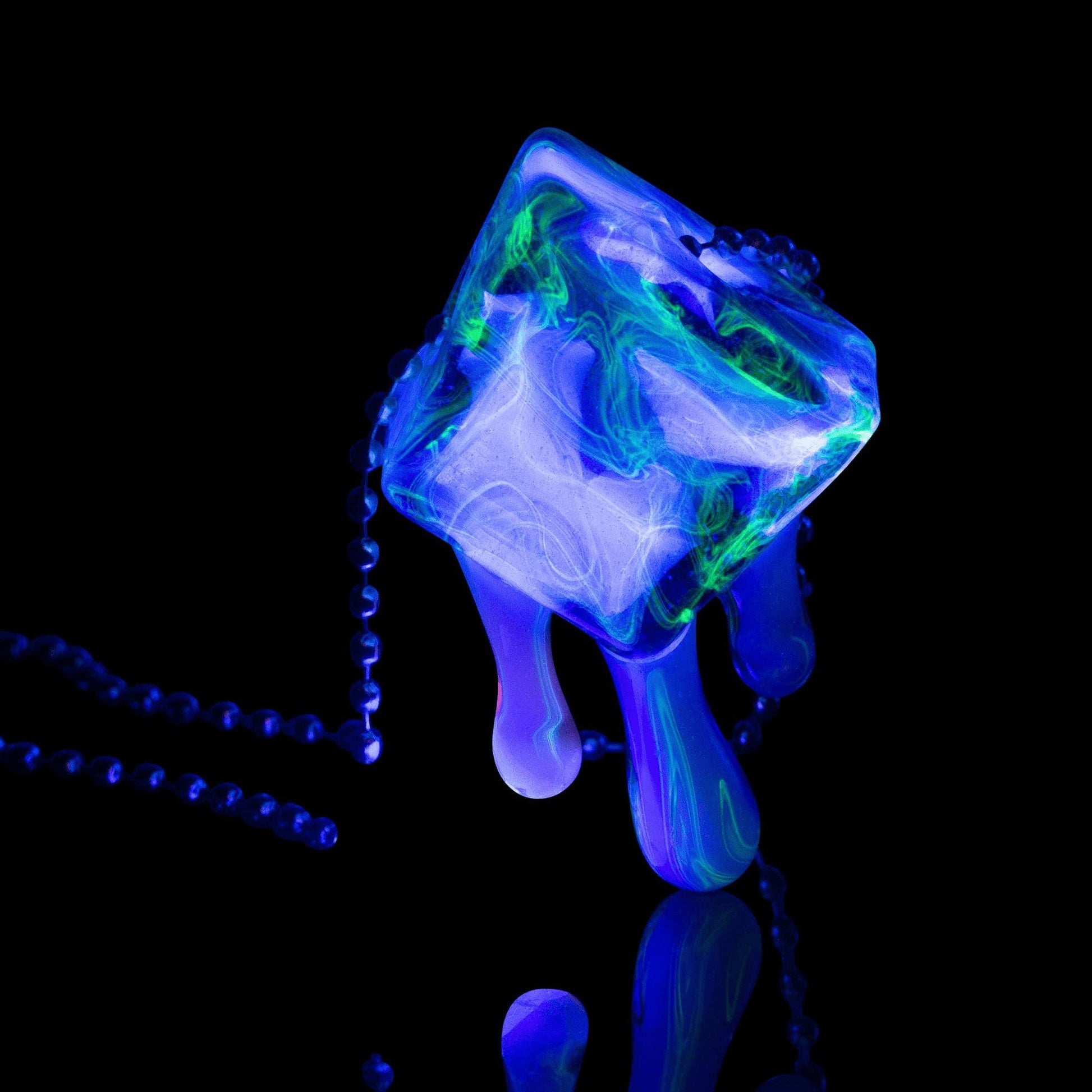 innovative glass pendant - Collab Pendant (D) by Chaka x Scomo Moanet (Scribble Season 2022)