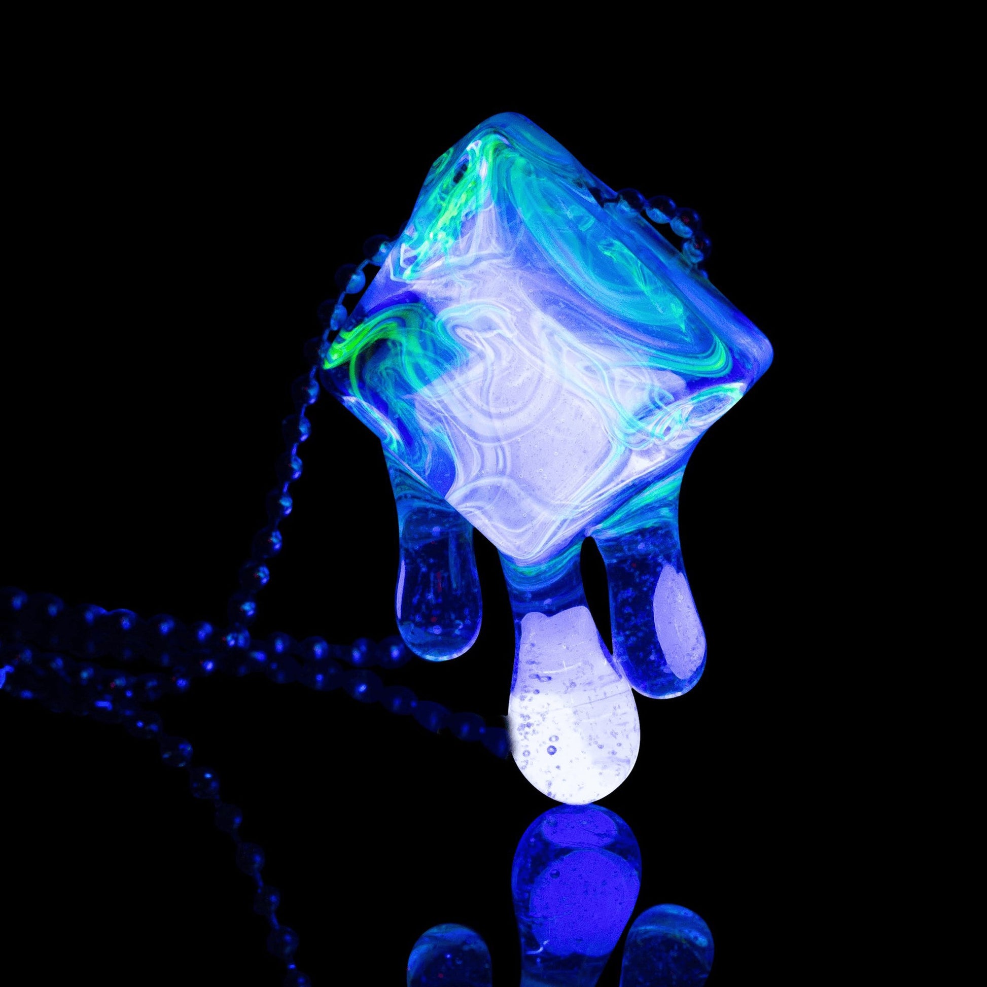 luxurious glass pendant - Collab Pendant (A) by Chaka x Scomo Moanet (Scribble Season 2022)
