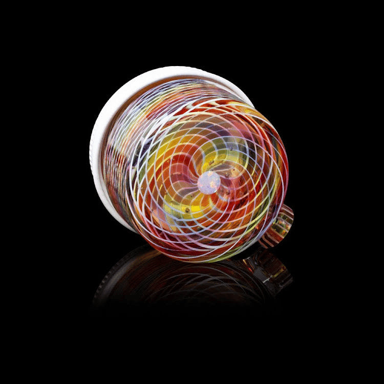 heady art piece - Collab Baller Jar (C) by Baller Jar x Karma Glass (Rainbow Equinox 2022)