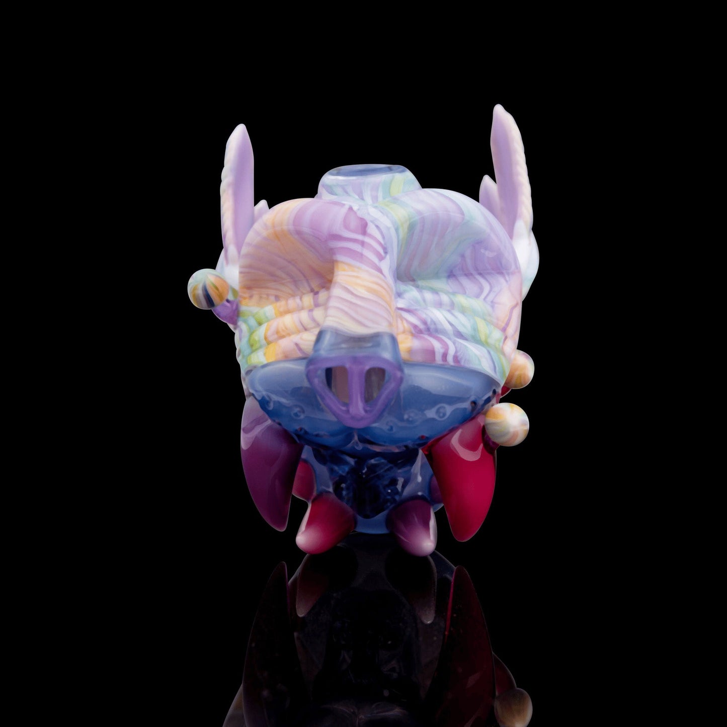 hand-blown art piece - Kandy Kush Jaguar by Pinky Brewtz x Trip A (Sweater Weather)