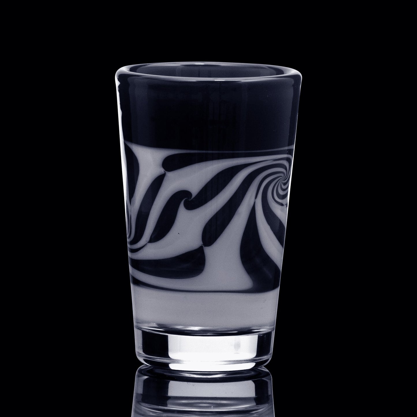 hand-blown art piece - Pantone Shooter by Preston Hanna (Coffee + Colada 2022)