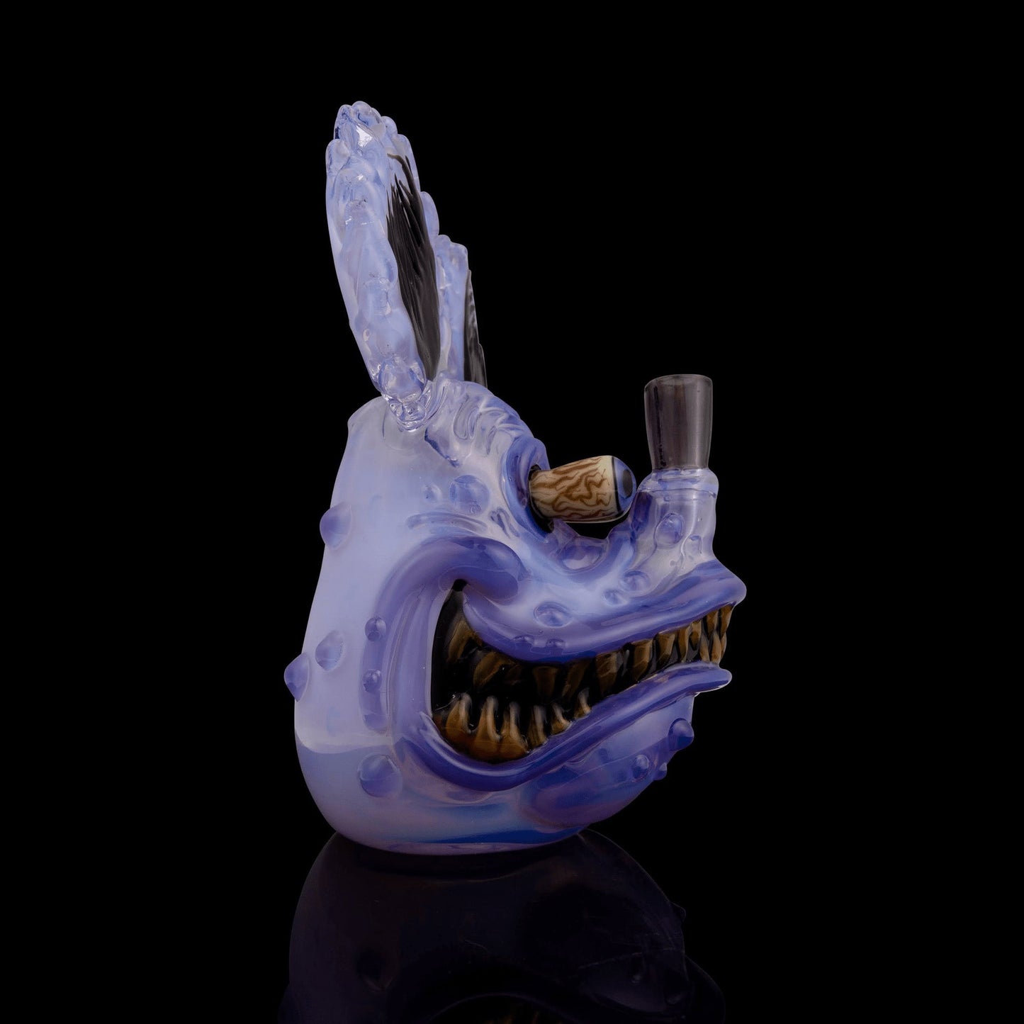 artisan-crafted art piece - Rat Fink Head by Rocko Glass (SCOPE 2022)