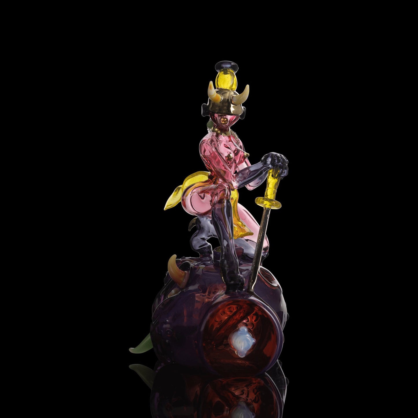 luxurious art piece - Oni Slayer by Sibelley x Nathan Belmont (SCOPE 2022)