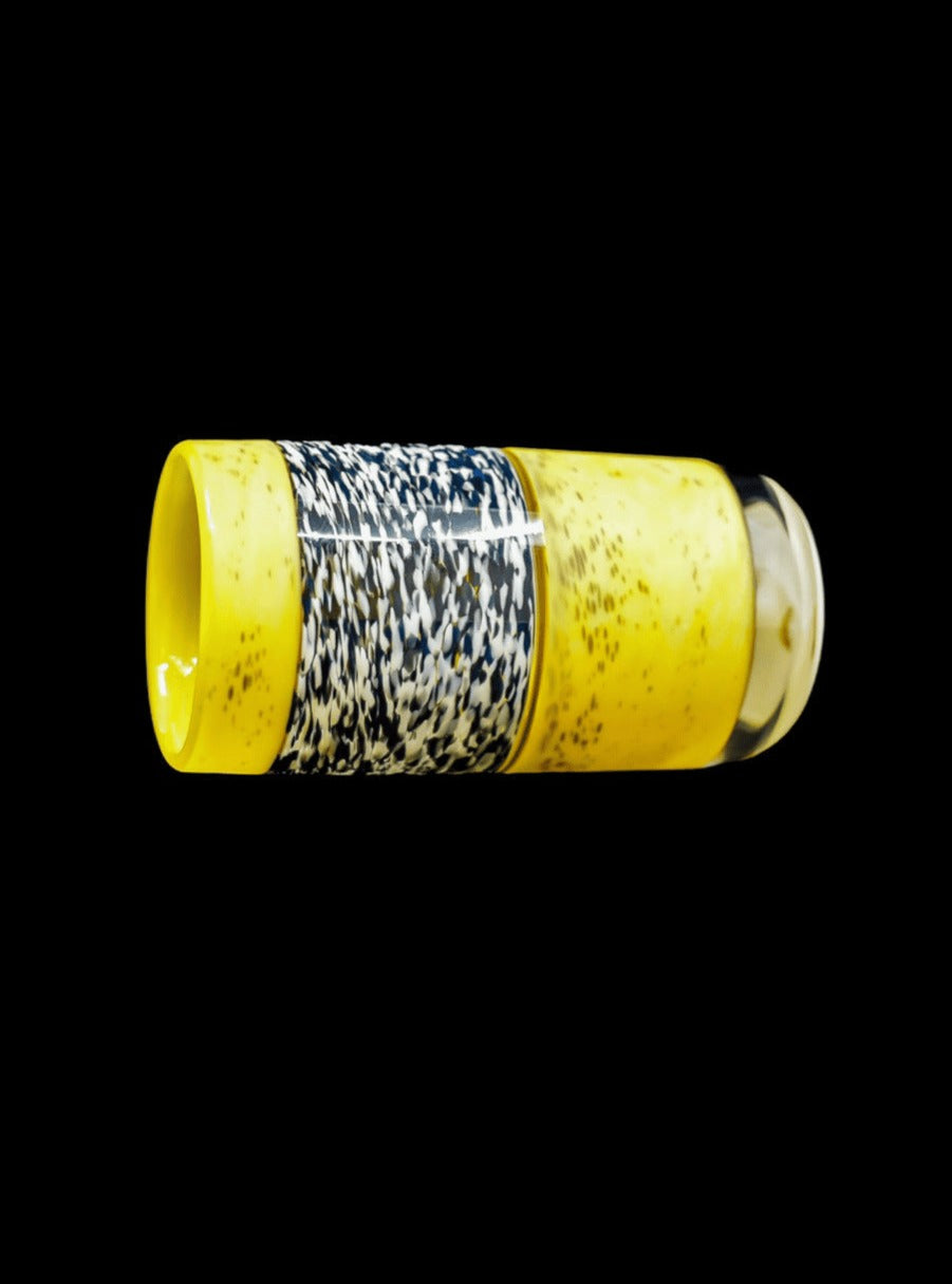 artisan-crafted art piece - Composition Notebook Banana Cup by Drinking Vessels x Glass by Boots (SCOPE 2022)