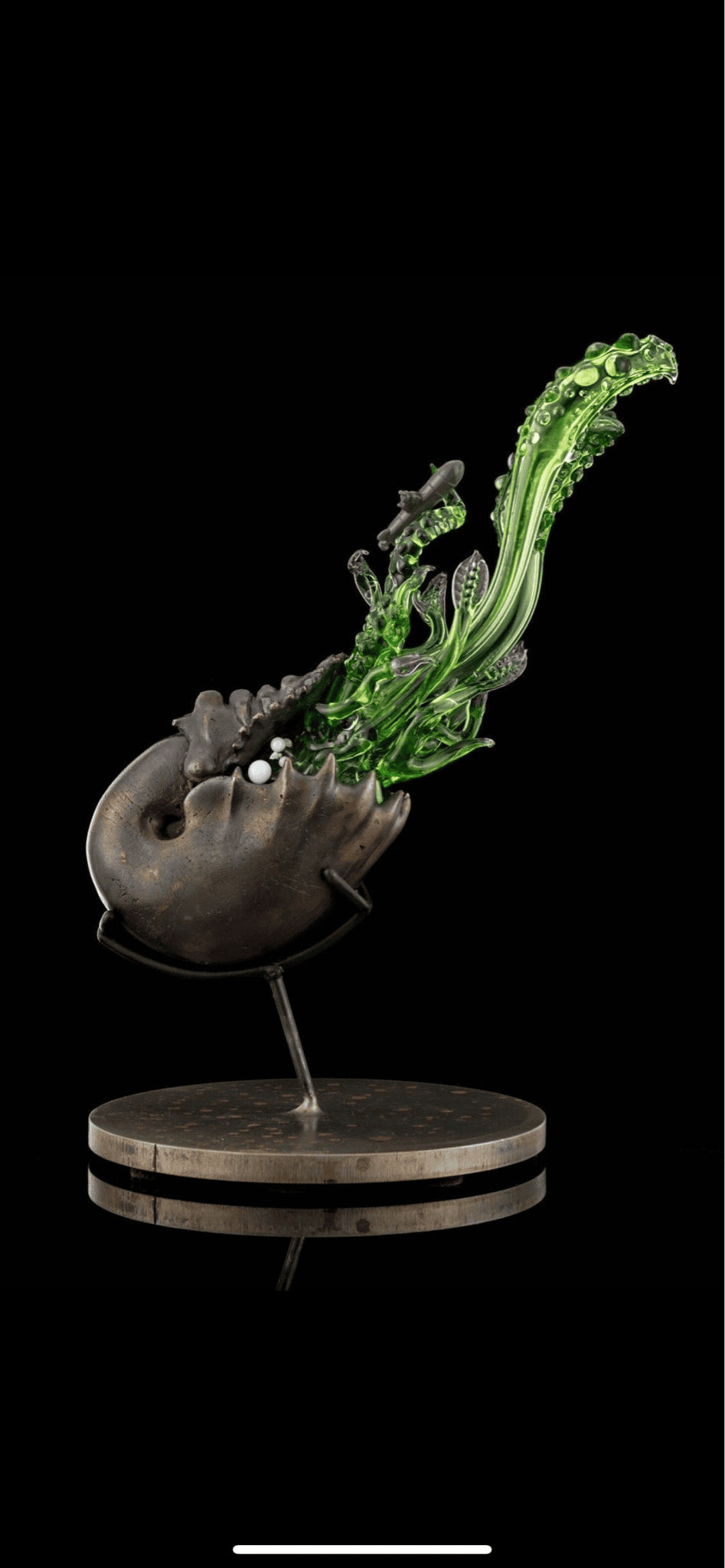 meticulously crafted art piece - Leviathan #1 by Brandon Martin (SCOPE 2022)
