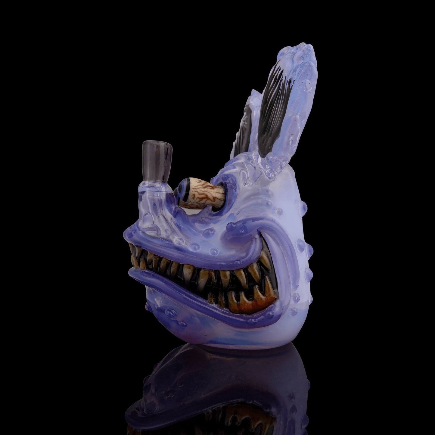 artisan-crafted art piece - Rat Fink Head by Rocko Glass (SCOPE 2022)