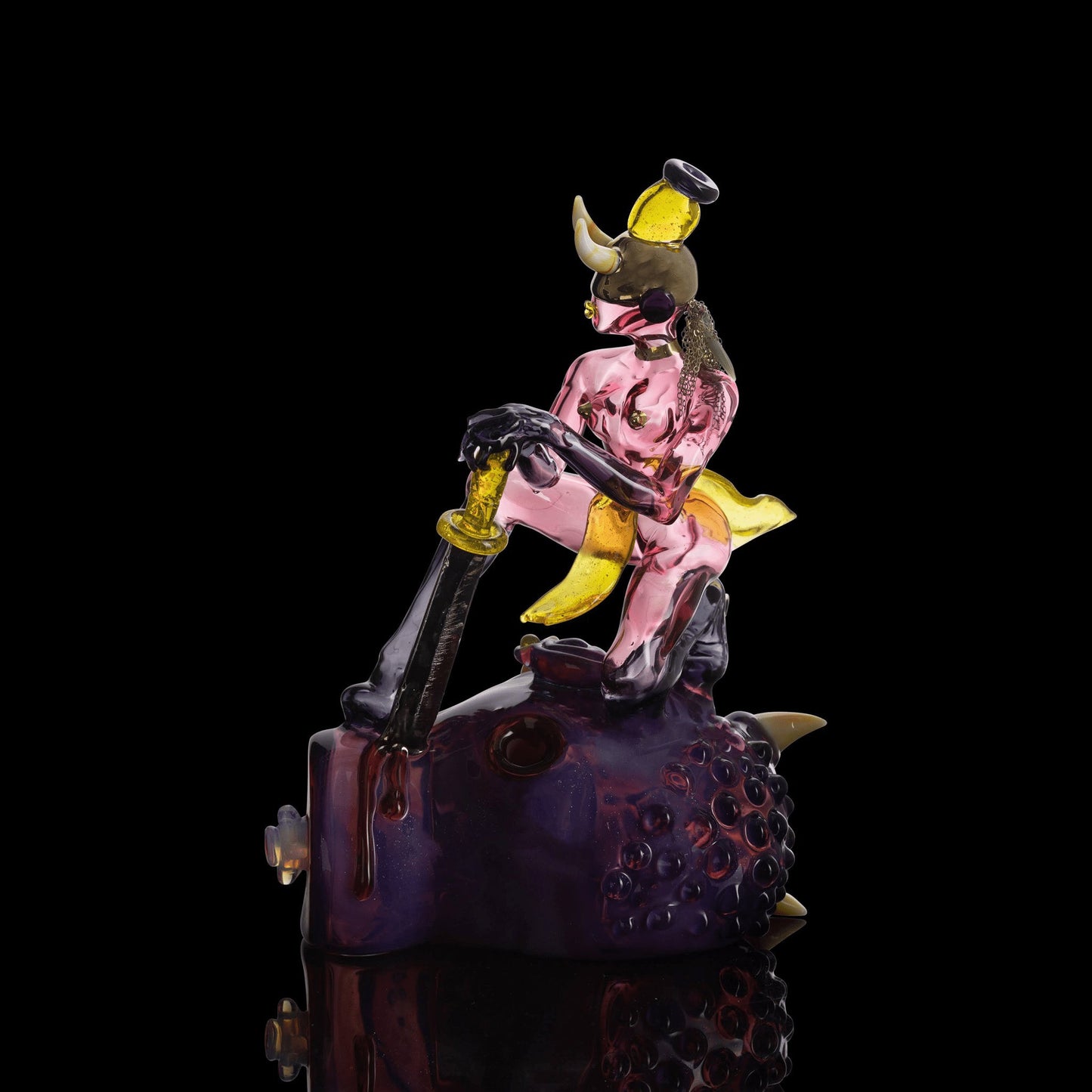 luxurious art piece - Oni Slayer by Sibelley x Nathan Belmont (SCOPE 2022)