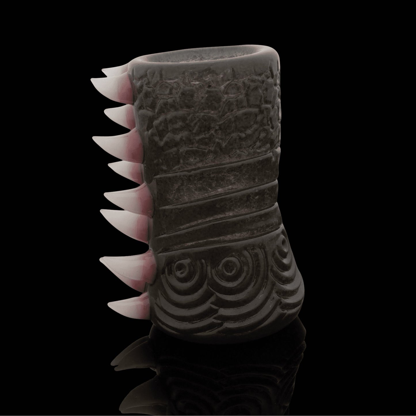 sophisticated art piece - Portland Gray Shotglass by Salt (Coffee + Colada 2022)