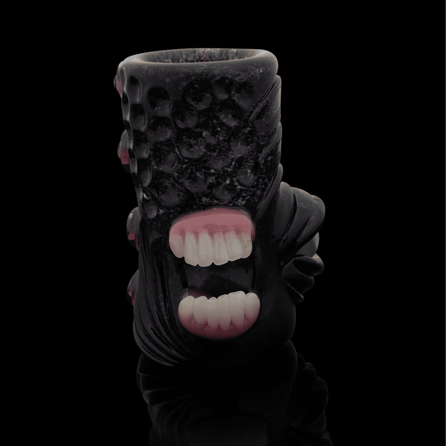 exquisite art piece - Raven Ectoplasm Royal Jelly Shotglass by Salt (Coffee + Colada 2022)