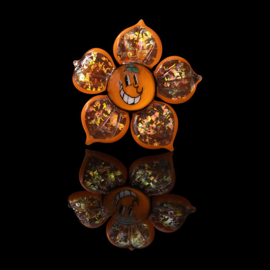 artisan-crafted glass pendant - Mars x Atomik x Groe Flower Pendant (Got the Juice Vol. 2)