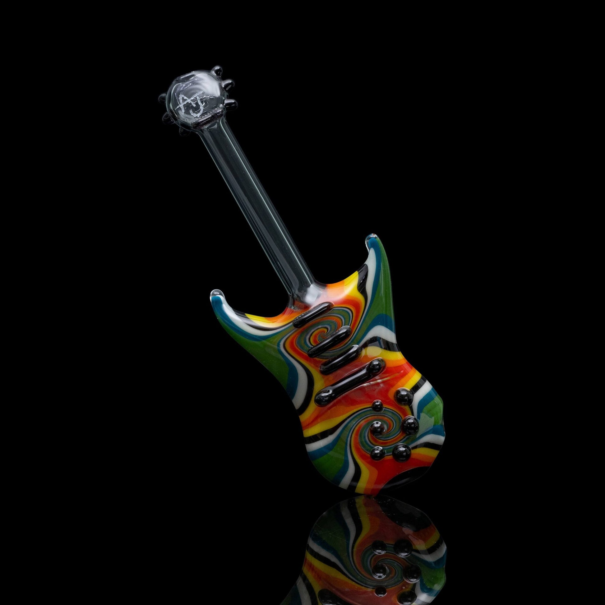 exquisite design of the Wig Wag Guitar Pipe (H) by AJ Roberts