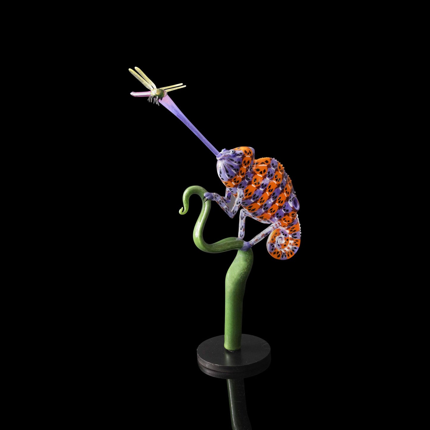 sophisticated art piece - Chameleon by Crunklestein