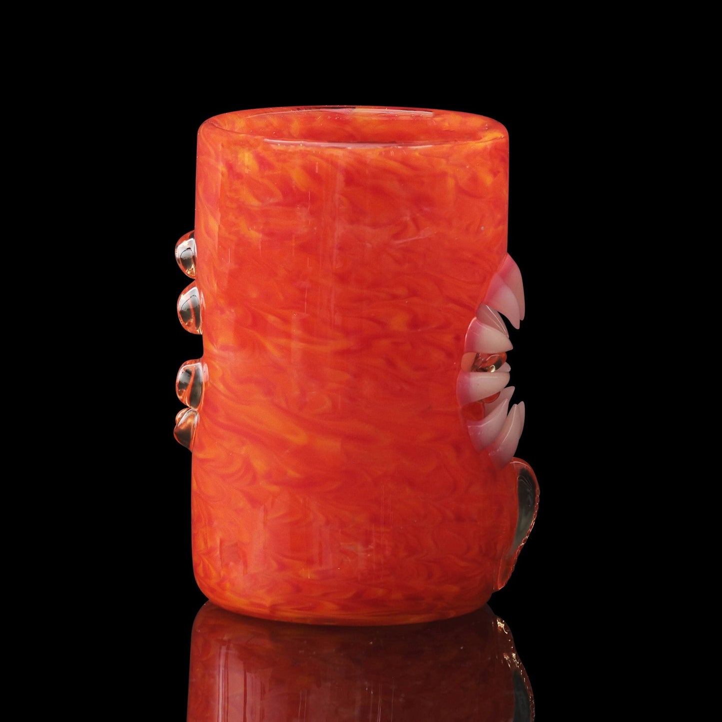 exquisite art piece - Fire Patterned Cup by Salt Glass (SCOPE 2022)