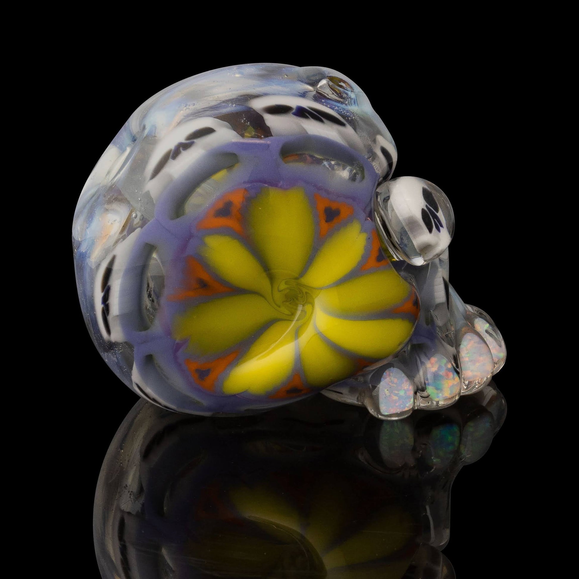 meticulously crafted art piece - Collab Small Skull By Carsten Carlile x Crunklestein (2023)
