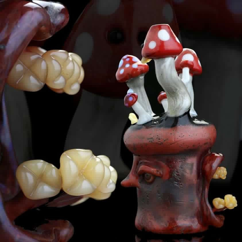innovative art piece - Mushroom & Flower by FrostysFresh x Ethan Windy (2023)
