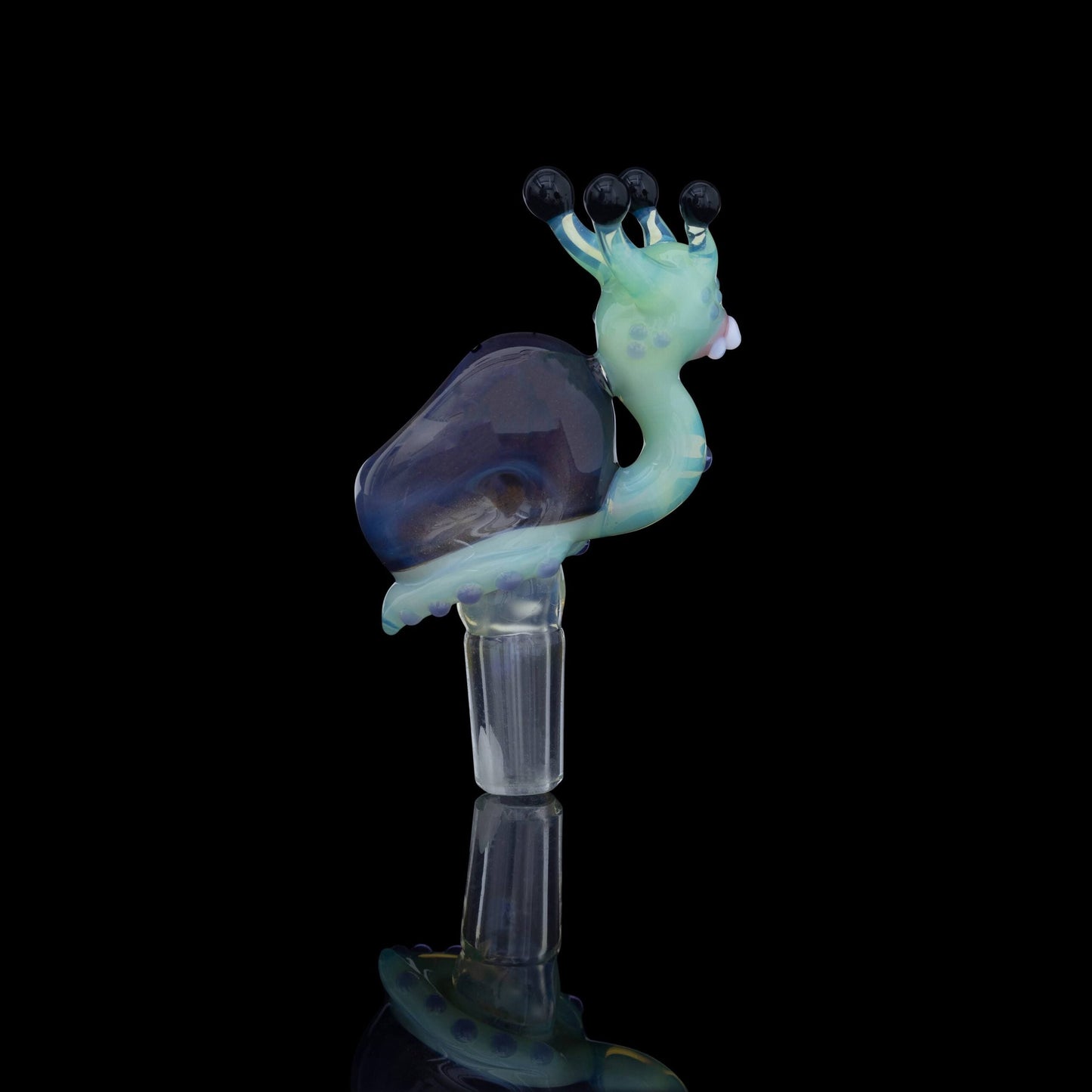 meticulously crafted art piece - Snail Slide By Brandon Martin (Trinkets and Tokens 2022)