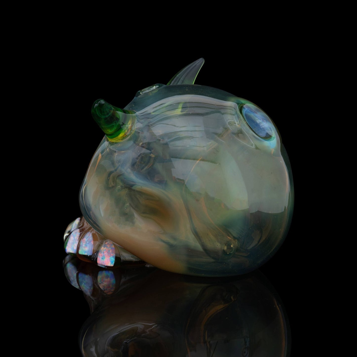 sophisticated art piece - Devil Head Skull w/ UV by Carsten Carlile (2023)