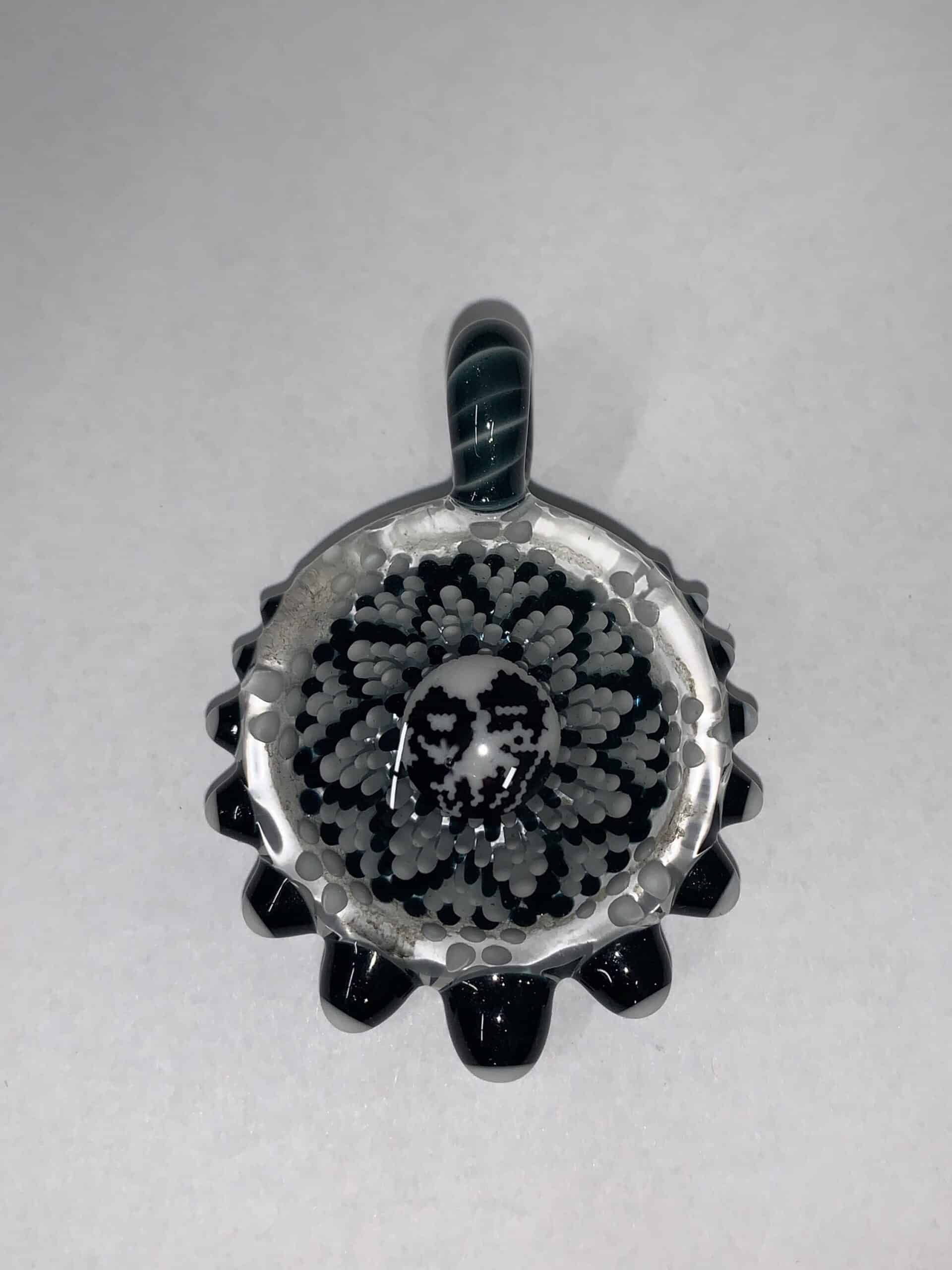 hand-blown glass pendant - Blues Brothers Pendant by Ben Birney