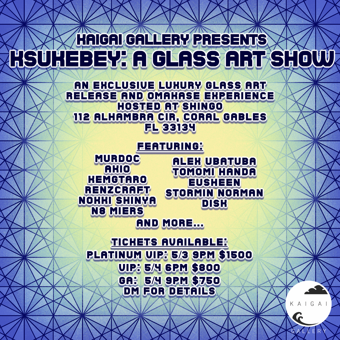 Ksukebey: Glass Art/Pipe Show 2024