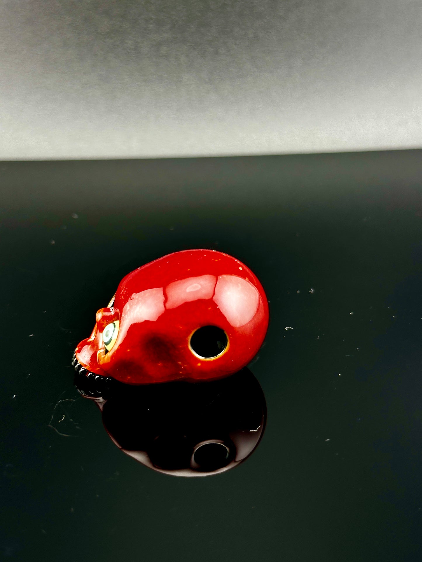 Aquarius skull pendant