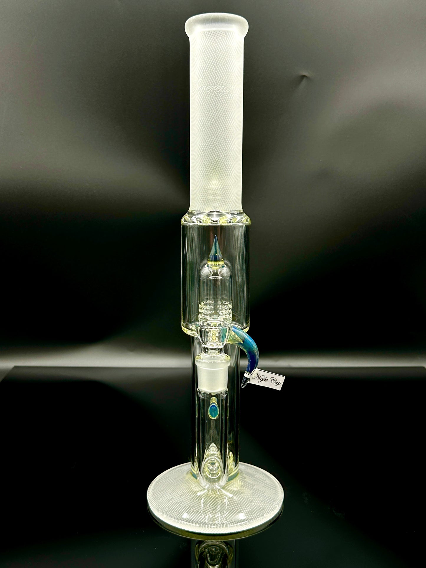 MGD - PA - StemLine 16mm 3 Cut 360 to Mini Grid Dome with Splash Guard 44mm Neck Cold Work Neck and Foot