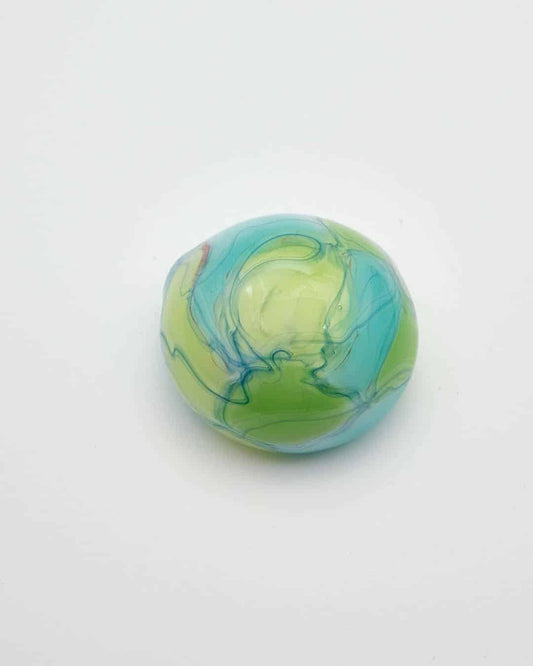 hand-blown glass pendant - Disc Pendant by Scomo