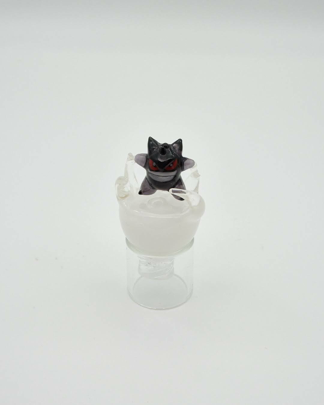 comfortable design of the Gengar UV Reactive Spinner Carb Cap by Saiyan Glass