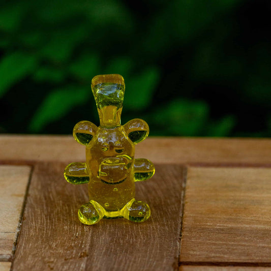 heady glass pendant - Terps CFL Heady Bear Pendant by Alexander the Great