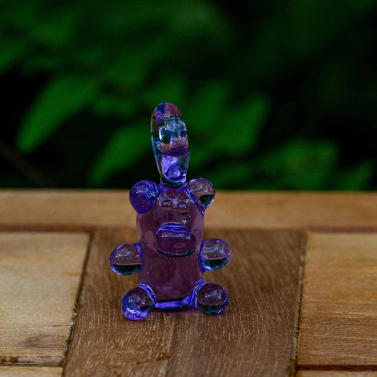 luxurious glass pendant - Gemini CFL Heady Bear Pendant by Alexander the Great
