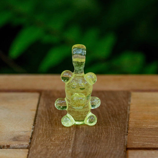 luxurious glass pendant - Nova UV Heady Bear Pendant by Alexander the Great