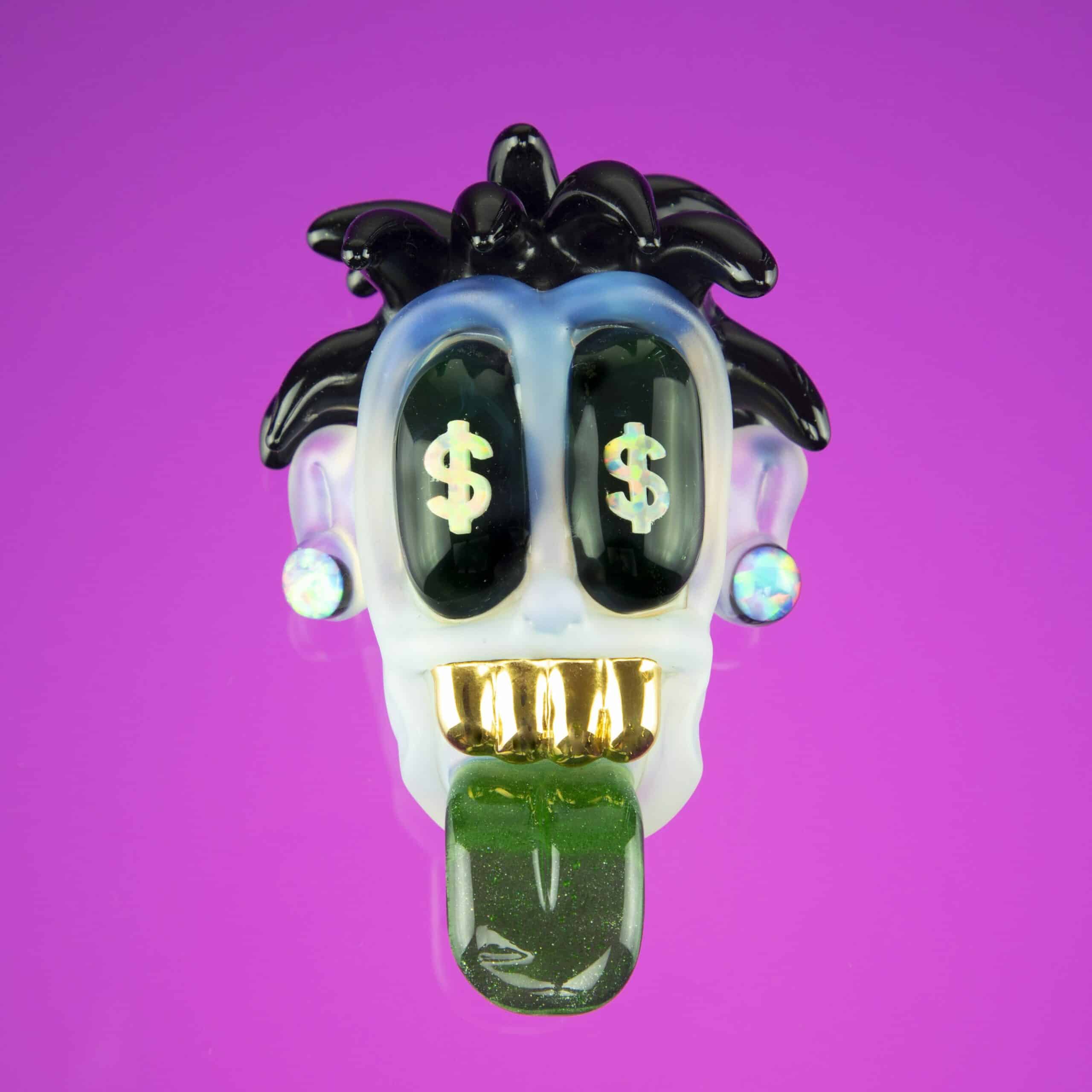 artisan-crafted design of the Large Mushroom Rig by Glasshole (2023)