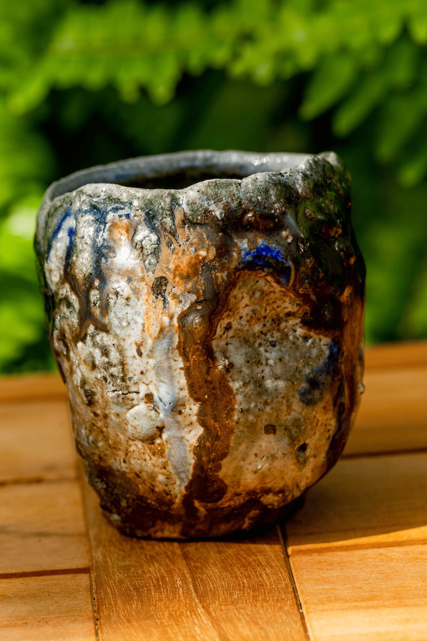 sophisticated art piece - Sake Cup #3 by Henri Roque