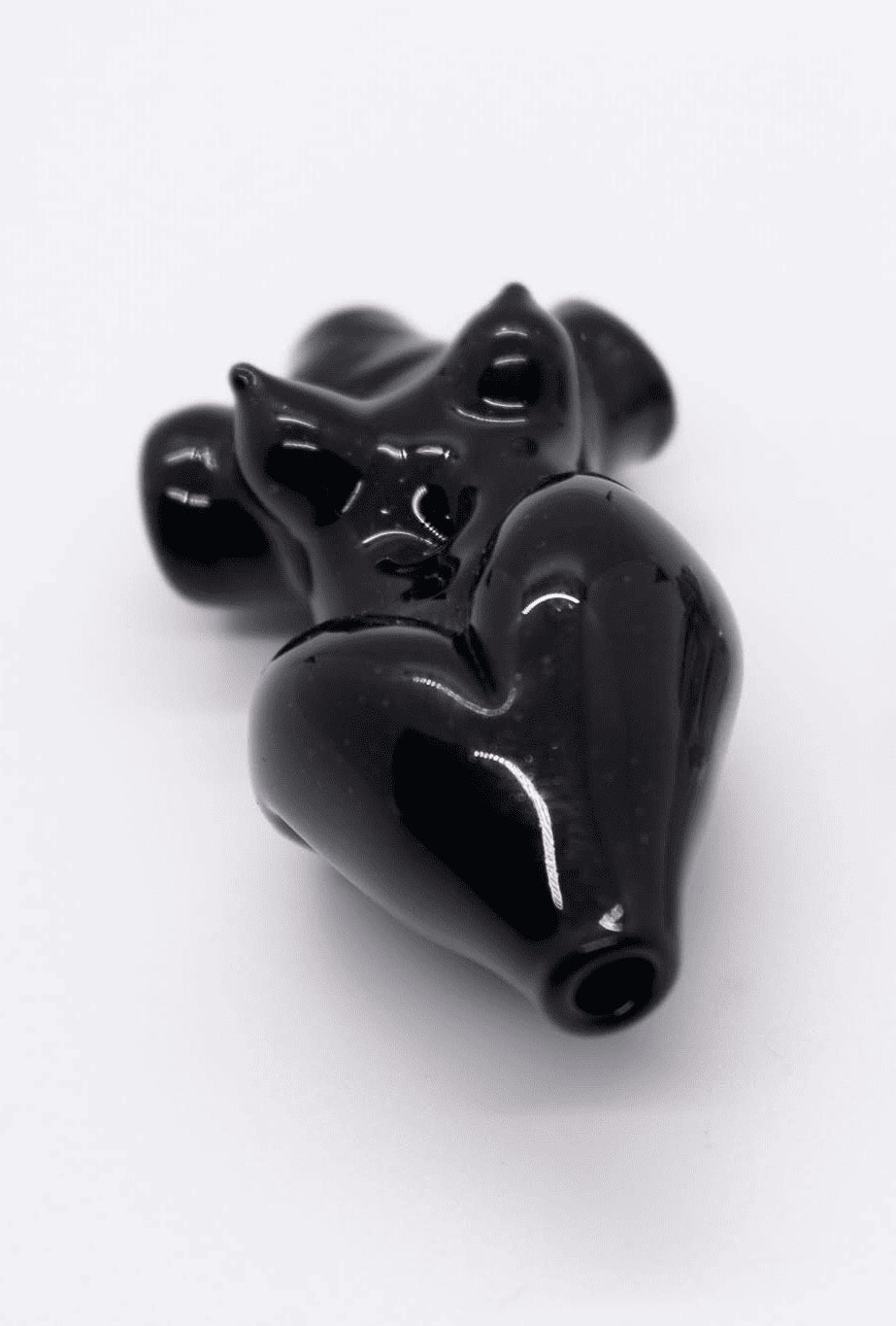 luxurious glass pendant - Black Galaxy Carb Cap Torso Pendant by KT Scissorbaby