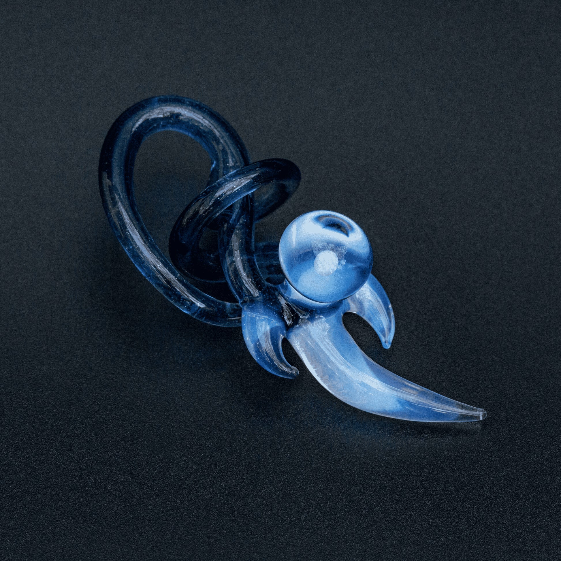 heady glass pendant - Blue Pendant by Cambria Glass