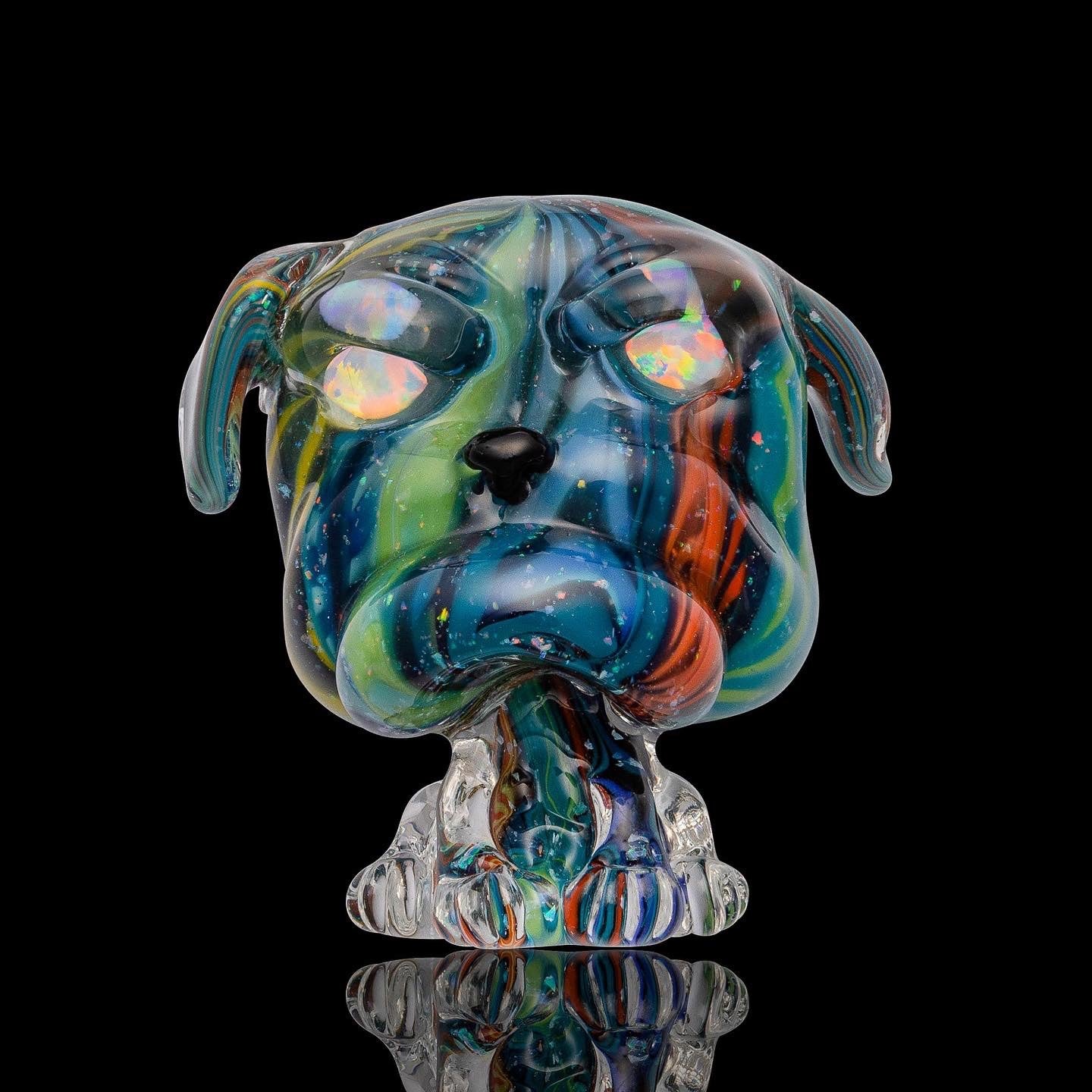 artisan-crafted design of the Large Mushroom Rig by Glasshole (2023)