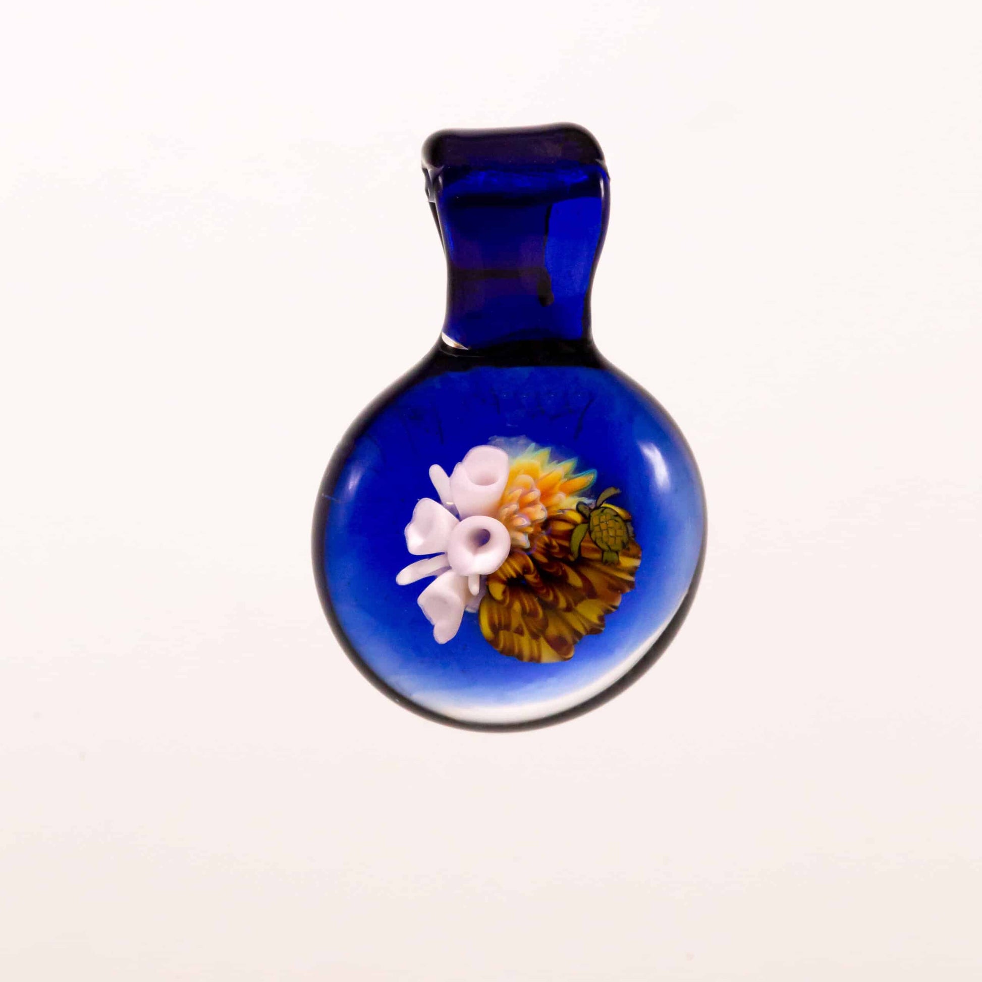 luxurious glass pendant - Coral Reef Pendant (BLUE, SEA TURTLE) #7 BY KIMMO