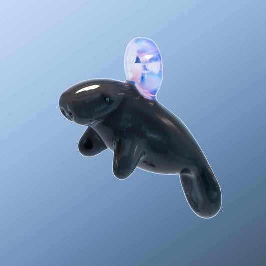 heady glass pendant - Manatee Pendant by Burtoni