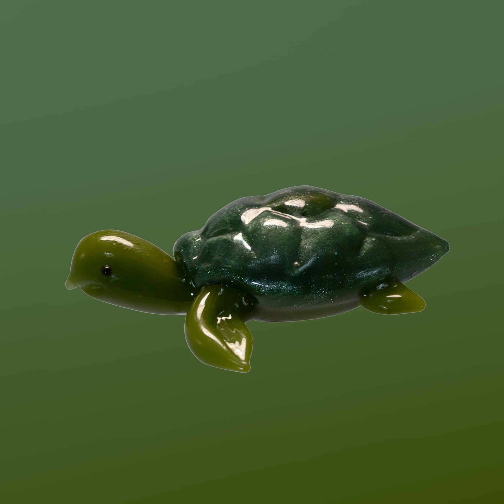 sophisticated glass pendant - Turtle Pendant by Burtoni