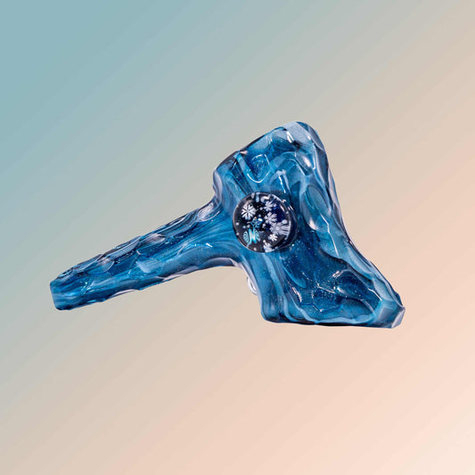 meticulously crafted art piece - Lake Ice Hammer by Chaka Glass